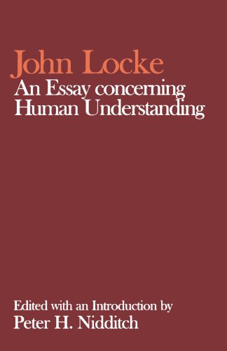 Imagen de archivo de An Essay Concerning Human Understanding (Clarendon Edition of the Works of John Locke) a la venta por Reliant Bookstore