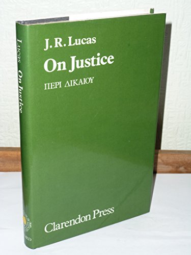 Imagen de archivo de On Justice a la venta por WorldofBooks