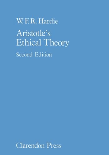 Beispielbild fr Aristotle's Ethical Theory zum Verkauf von Better World Books