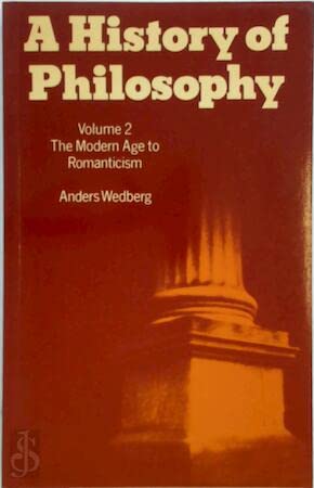Stock image for A History of Philosophy Vol. 2 : The Modern Age to Romanticism (Vol. 2) for sale by beat book shop