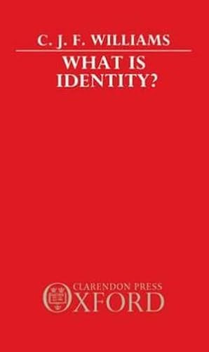 9780198248088: What Is Identity?