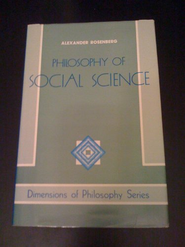 Beispielbild fr Philosophy of Social Science (Dimensions of Philosophy) zum Verkauf von Anybook.com