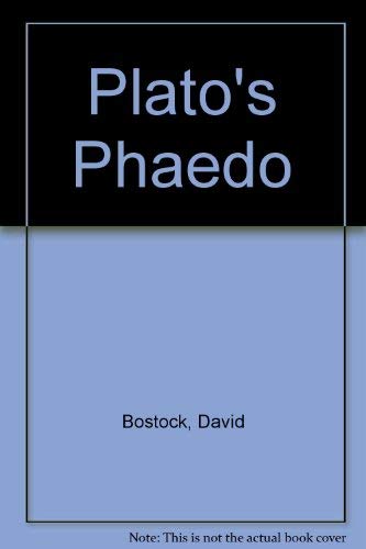 9780198249191: Plato's "Phaedo"