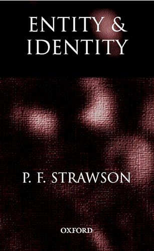 Beispielbild fr Entity and Identity: And Other Essays zum Verkauf von Anybook.com