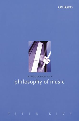 Imagen de archivo de Introduction to a Philosophy of Music a la venta por HPB-Red