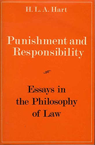 Stock image for Punishment and Responsibility : Essays on the Philosophy of Law for sale by Better World Books