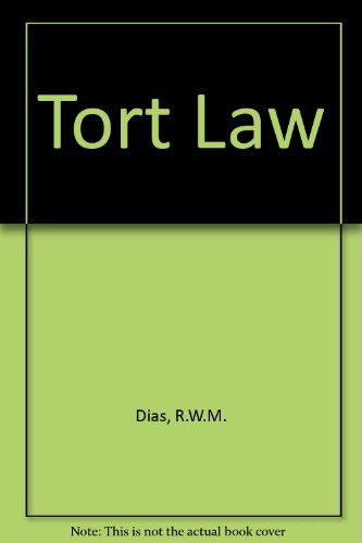 9780198252641: Tort Law