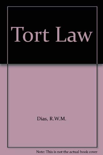 Stock image for Tort Law for sale by Cambridge Rare Books