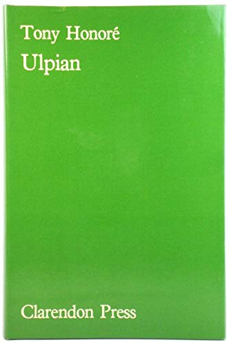 Beispielbild fr Ulpian. zum Verkauf von Wissenschaftliches Antiquariat Kln Dr. Sebastian Peters UG