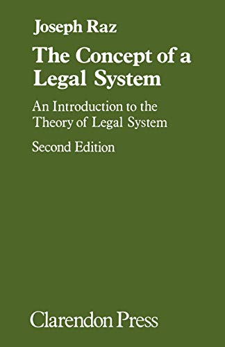 Imagen de archivo de The Concept of a Legal System: An Introduction to the Theory of the Legal System a la venta por HPB-Red