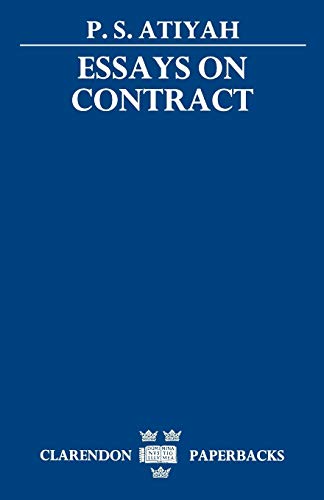 essays on contract atiyah