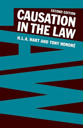 9780198254744: Causation in the Law