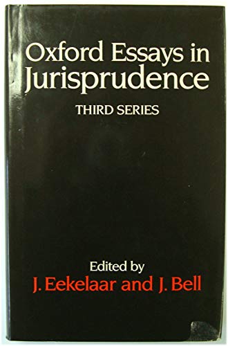 oxford essays in jurisprudence third series