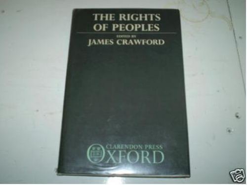Imagen de archivo de The Rights of Peoples a la venta por Phatpocket Limited