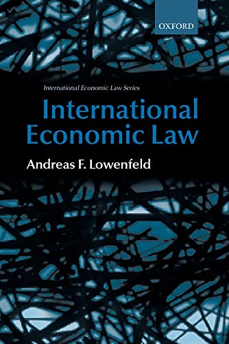 9780198256670: International Economic Law (International Economic Law Series (Oxford, England).)