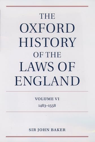 9780198258179: The Oxford History of the Laws of England