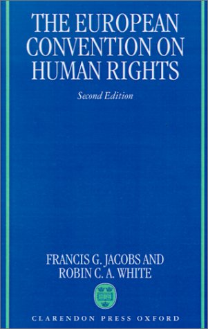 Beispielbild fr THE EUROPEAN CONVENTION ON HUMAN RIGHTS. zum Verkauf von Cambridge Rare Books