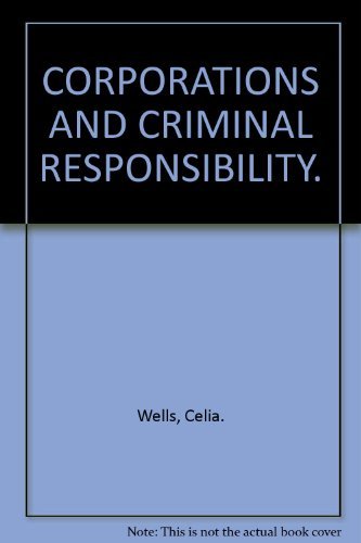 9780198259473: Corporations and Criminal Responsibility