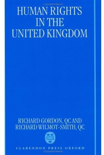 Imagen de archivo de Human Rights in the United Kingdom a la venta por AwesomeBooks