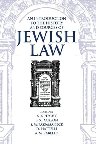 9780198262268: An Introduction to the History and Sources of Jewish Law