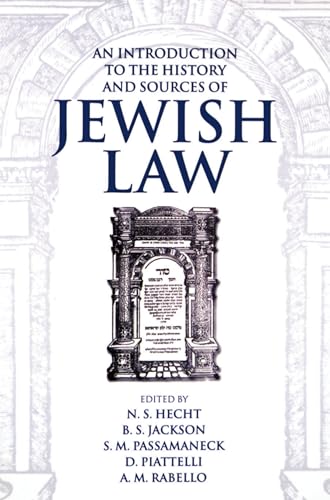 Imagen de archivo de An Introduction to the History and Sources of Jewish Law a la venta por ThriftBooks-Dallas