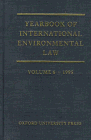 Beispielbild fr Yearbook of International Environmental Law Volume 6: 1995 zum Verkauf von Ann Becker