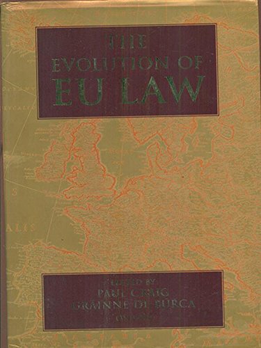 Stock image for The Evolution of EU Law for sale by Prometei Books