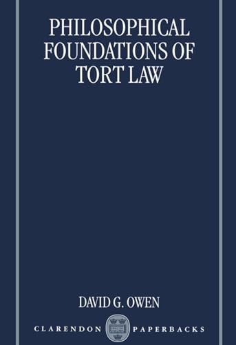 Stock image for Philosophical Foundations of Tort Law for sale by Chiron Media