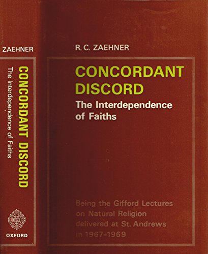 Beispielbild fr Concordant Discord: Interdependence of Faiths zum Verkauf von WorldofBooks