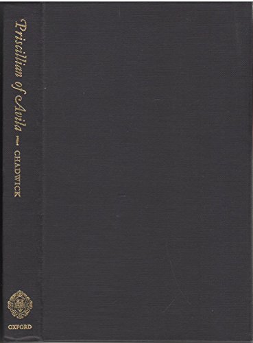 Beispielbild fr Priscillan of Avila: The Occult and the Charismatic in the Early Church zum Verkauf von Windows Booksellers