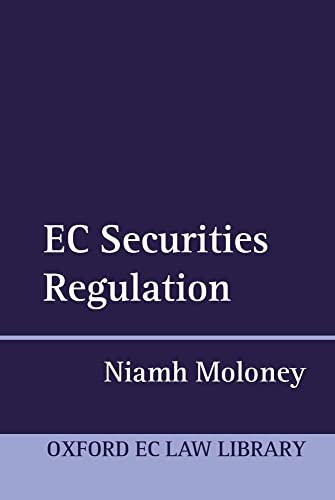 Stock image for EC Securities Regulation for sale by Better World Books Ltd