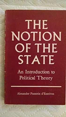 Stock image for Notion of the State for sale by Better World Books