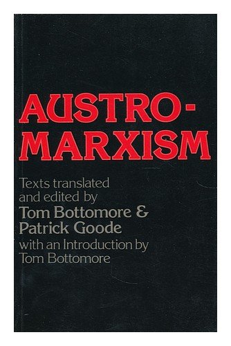Stock image for Austro-Marxism for sale by Ergodebooks