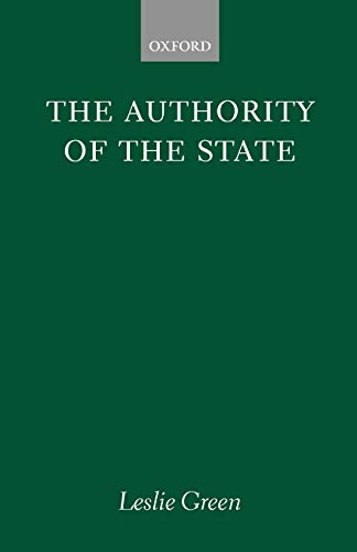 9780198273134: The Authority of the State (Clarendon Paperbacks)