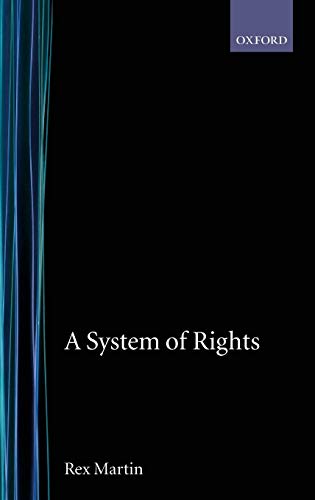 Beispielbild fr A System of Rights zum Verkauf von Better World Books
