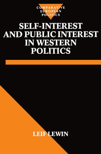 Self-Interest and Public Interest in Western Politics