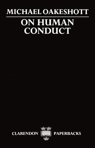 Imagen de archivo de On Human Conduct (Clarendon Paperbacks) a la venta por HPB-Red