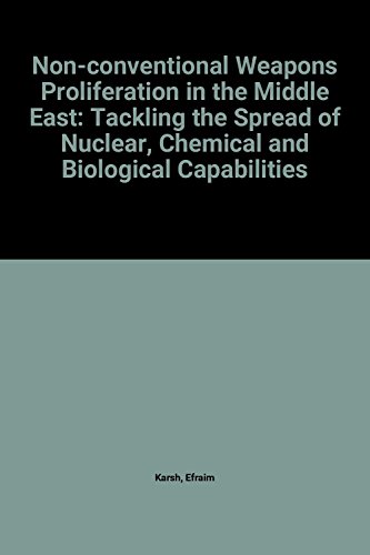 Stock image for Non-Conventional Weapons Proliferation in the Middle East: Tackling the Spread of Nuclear, Chemical and Biological Capabilities for sale by Anybook.com