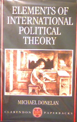 Stock image for Elements of International Political Theory for sale by Montana Book Company