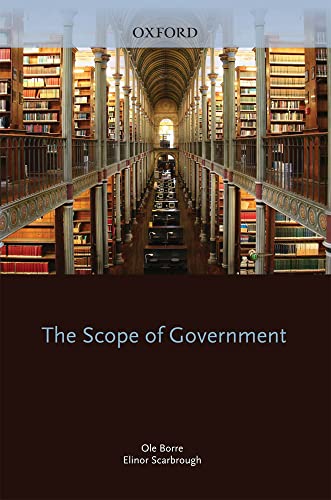 Beispielbild fr The scope of government. zum Verkauf von Kloof Booksellers & Scientia Verlag