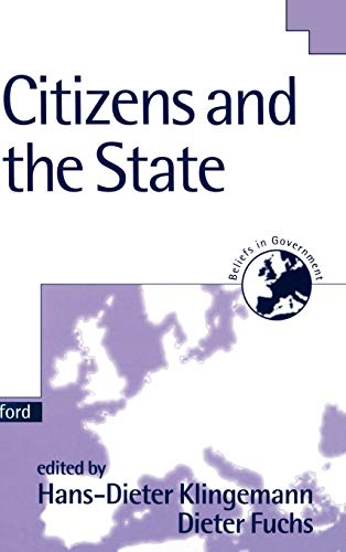 Imagen de archivo de Beliefs in Government: Citizens and the State (Volume 1) a la venta por Anybook.com