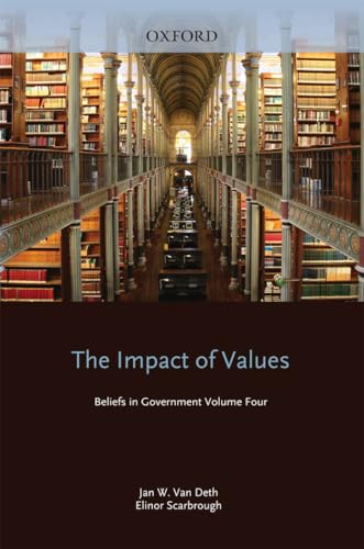 Beispielbild fr The Impact of Values zum Verkauf von Better World Books