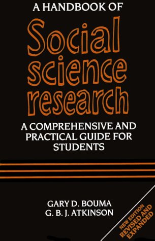Imagen de archivo de A Handbook of Social Science Research a la venta por Better World Books