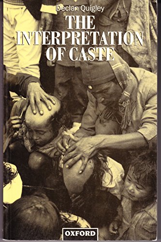 Stock image for The Interpretation of Caste (Oxford Studies in Social & Cultural Anthropology) for sale by WorldofBooks