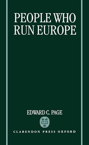 Stock image for Peop[le Who Run Europe for sale by WorldofBooks