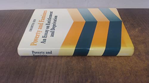 9780198284260: Poverty and Famines: An Essay on Entitlement and Deprivation