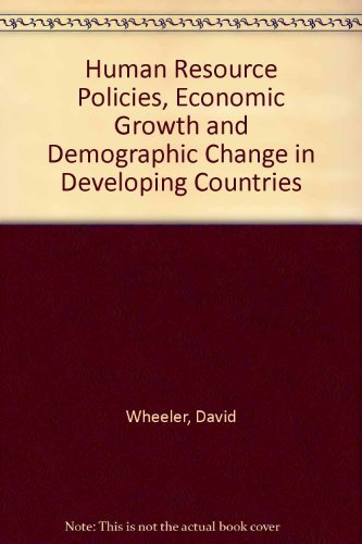 9780198284598: Human Resource Policies, Economic Growth, and Demographic Change in Developing Countries