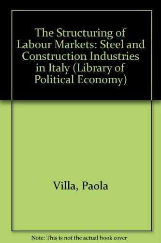 Stock image for Structuring of Labour Markets (Library of Political Economy) for sale by Ergodebooks
