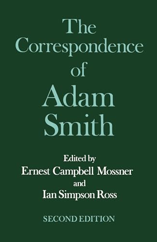 Imagen de archivo de The Correspondence of Adam Smith a la venta por ThriftBooks-Dallas