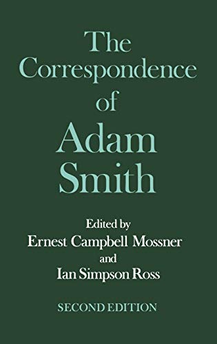 Stock image for The Correspondence of Adam Smith for sale by ThriftBooks-Dallas